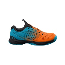 Wilson Tennisschuhe Kaos Bela QL (Quicklace) Allcourt orange/blau Kinder